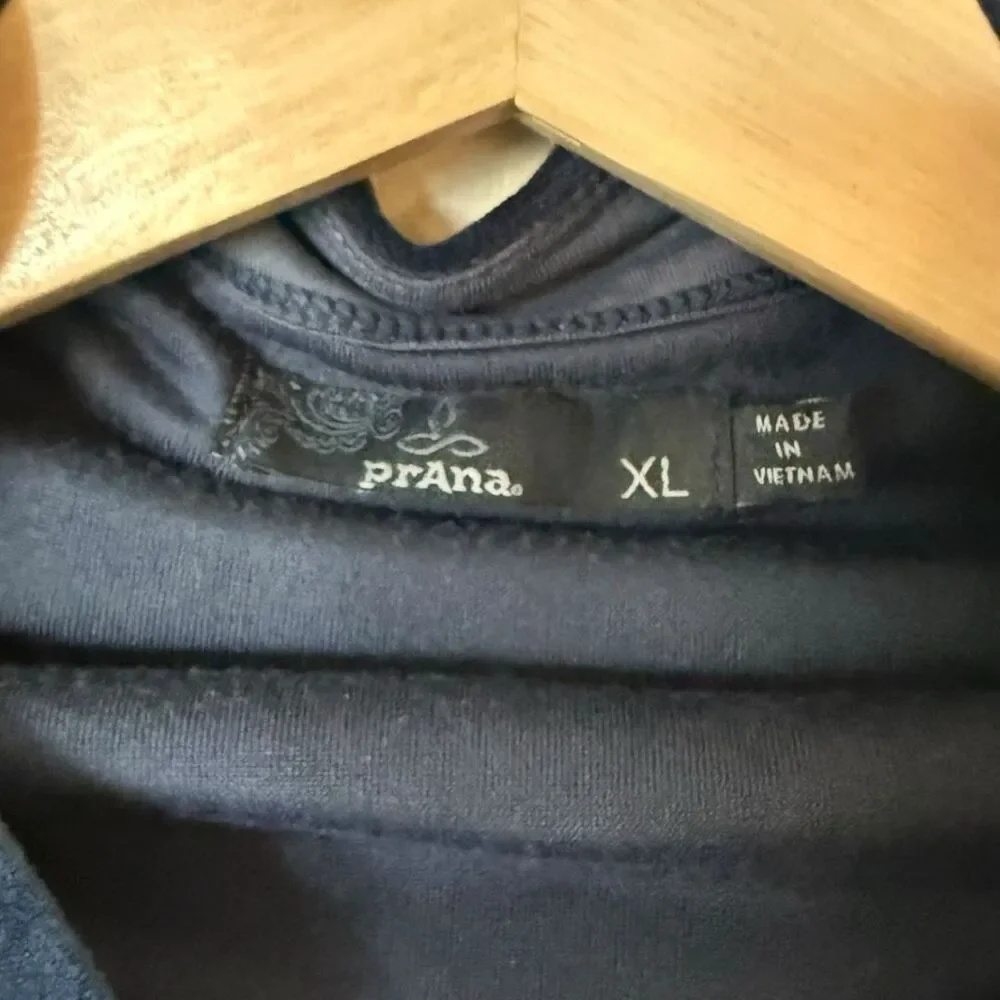 Prana Velour Phoenix Pullover Top Sweatshirt